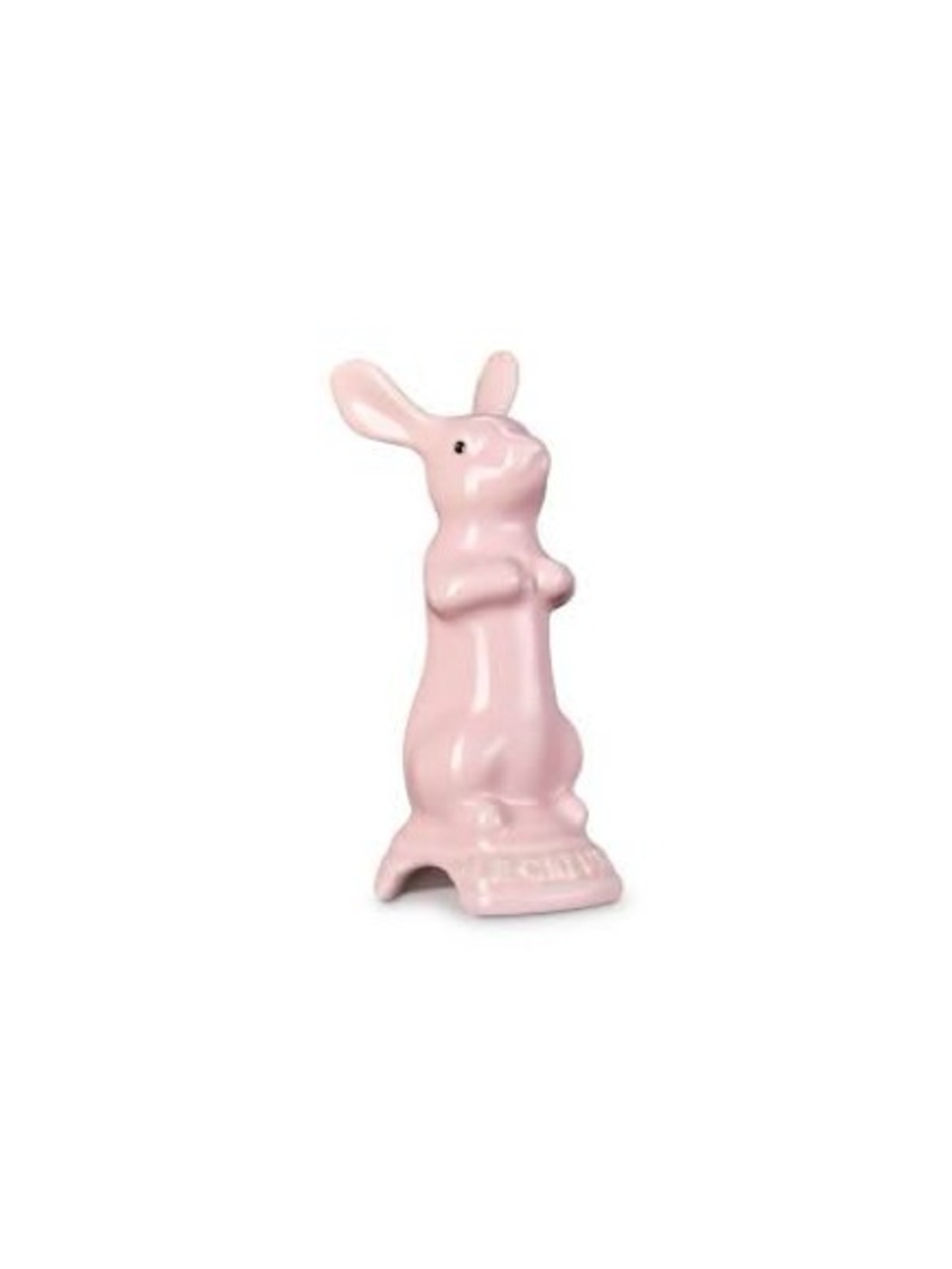 NEW Le Creuset Pink Ceramic Bunny Pie Topper